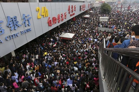 Trung Quốc huy động... 9 tỷ chuyến xe phục vụ Tết