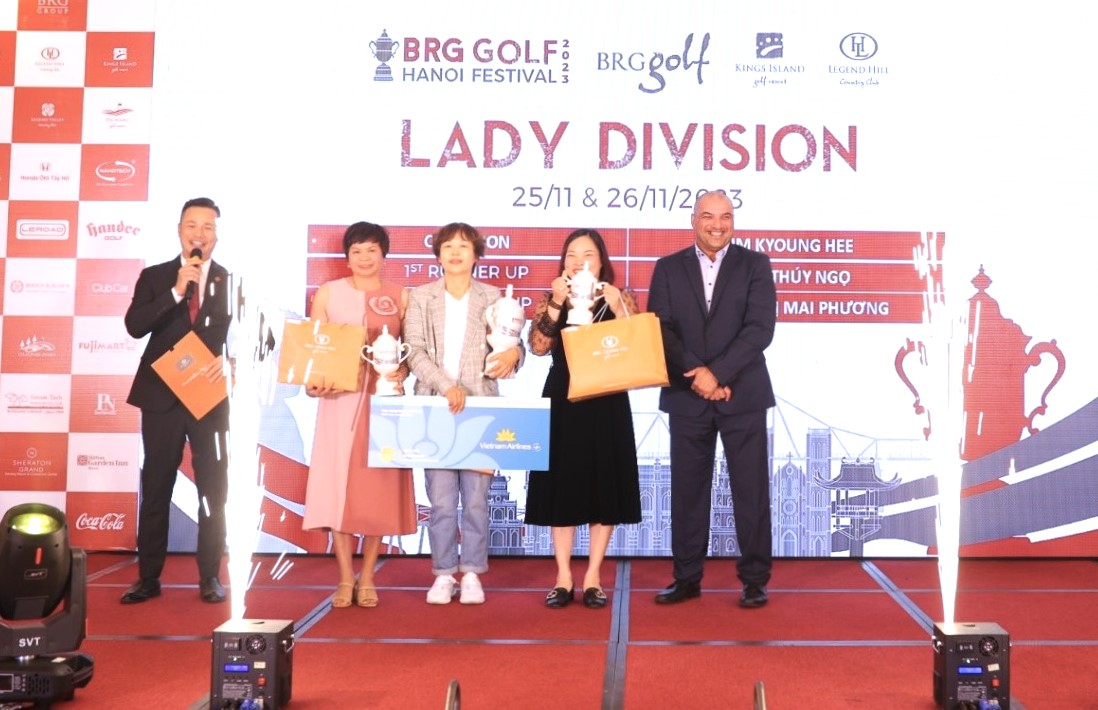 BRG Golf Hanoi Festival để lại nhiều ấn tượng sâu đậm trong lòng gôn thủ quốc tế