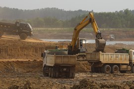 Bộ trưởng Nguyễn Văn Thắng: Chất lượng vật liệu cát biển đạt yêu cầu đắp nền