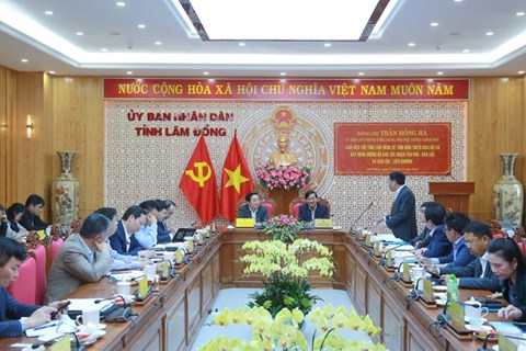 Phó Thủ tướng Trần Hồng Hà yêu cầu Lâm Đồng tháo gỡ khó khăn, đẩy mạnh tiến độ các dự án cao tốc