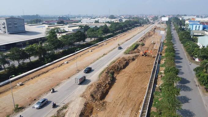 Tiến độ thi công dự án hơn 8.000 tỷ mở rộng quốc lộ 6 Ba La - Xuân Mai 8