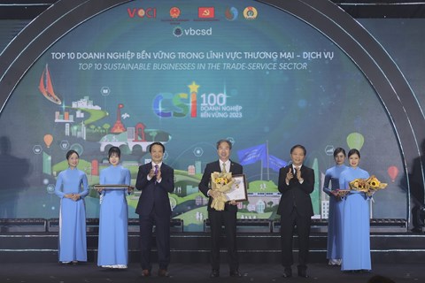 Tập đoàn BRG: Top 10 doanh nghiệp bền vững Việt Nam 2023