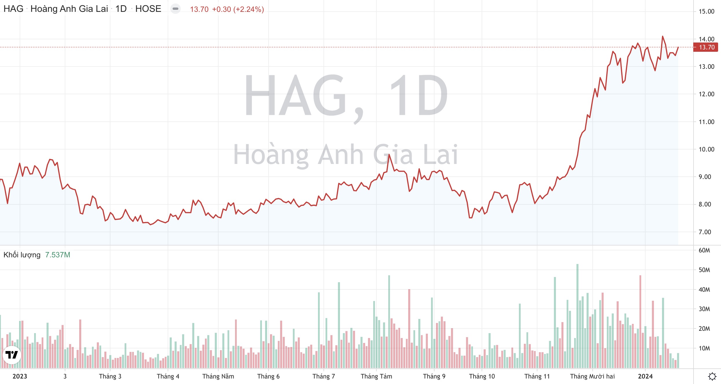 Ái nữ Chủ tịch Hoàng Anh Gia Lai sở hữu 11 triệu cổ phiếu HAG 2