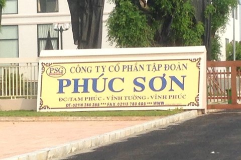 Điểm mặt nhưng dự án của Tập đoàn Phúc Sơn có Chủ tịch vừa bị khởi tố