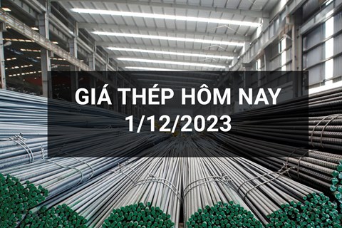 Giá thép ngày 1/12: Quốc tế giảm phiên thứ tư liên tiếp