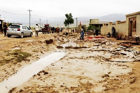 Afghanistan thiệt hại nặng vì lũ quét