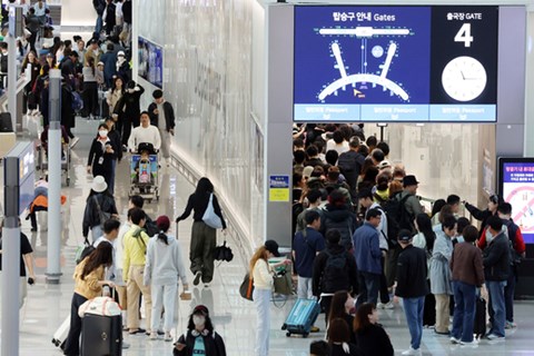 Du lịch Hàn Quốc thâm hụt 3,9 tỷ USD trong quý 1/2024, mức cao kỷ lục 5 năm