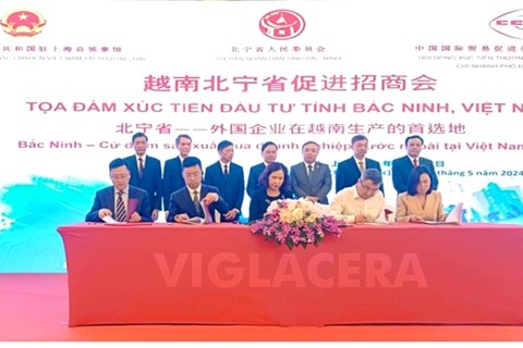 Hơn 200 triệu USD FDI sẽ rót vào các khu công nghiệp của Tổng Công ty Viglacera (VGC)