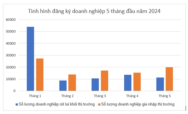 Thấy gì từ bức tranh doanh nghiệp gia nhập và rút lui khỏi thị trường