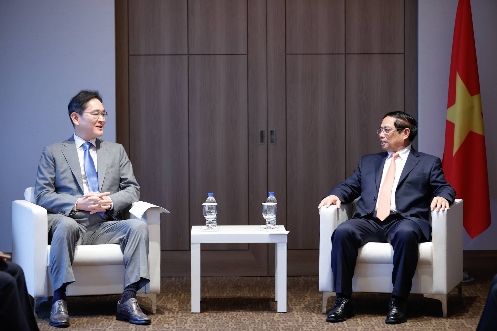 Thủ tướng Phạm Minh Chính đánh giá cao những kết quả của Tập đoàn Samsung trong quá trình đầu tư kinh doanh tại Việt Nam