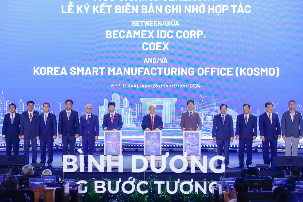 Bình Dương kí kết