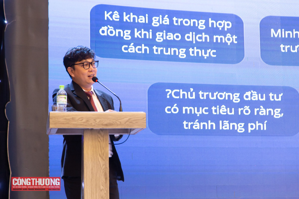 Th.S Nguyễn Tấn Phong – Phó Viện trưởng Viện Khoa học pháp lý Trọng tài