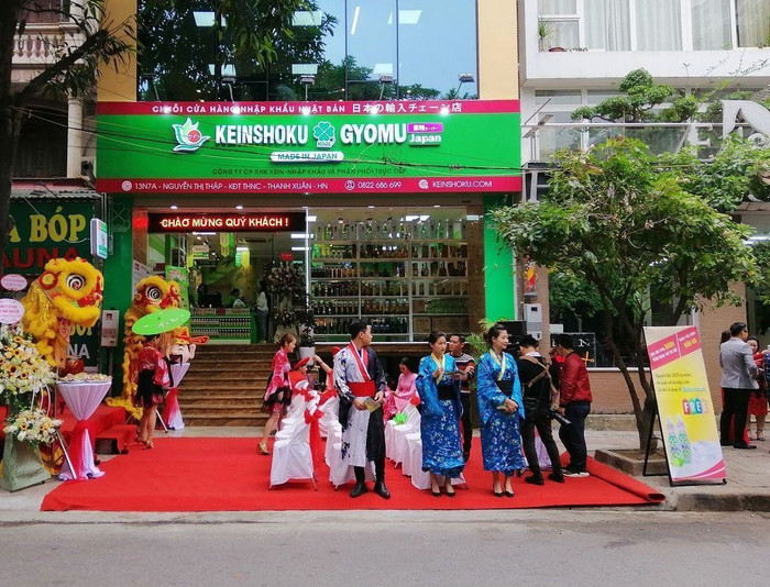 Khai trương một cửa hàng Nhật nội địa KeinShoku Gyomu do Công ty Cp Xuất nhập khẩu Kein vận hành và cung ứng sản phẩm