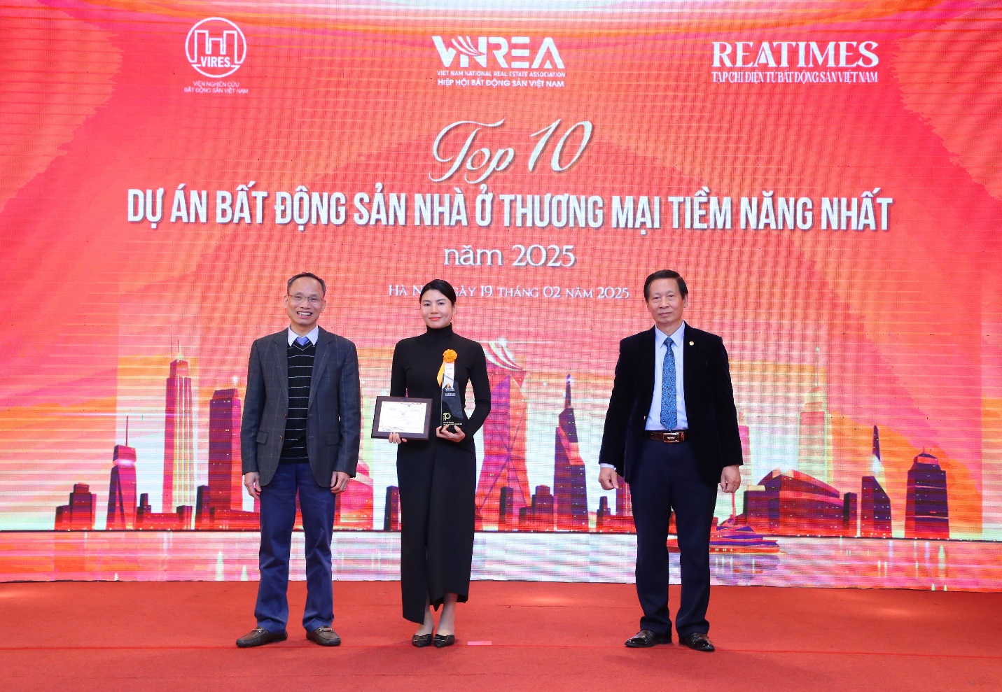 Hanoi Melody Residences nhận giải Dự án tiềm năng nhất năm 2025 2