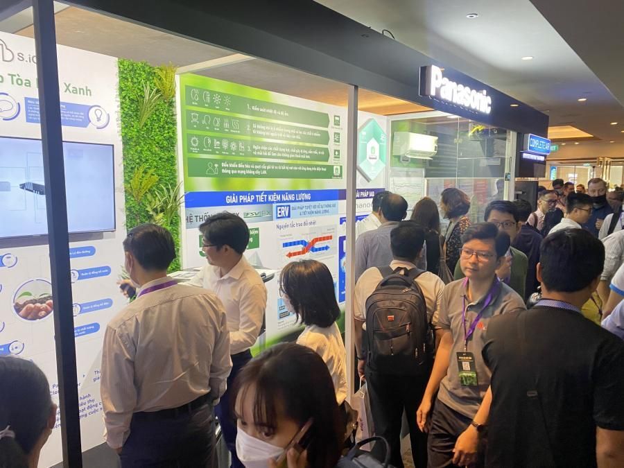 Panasonic Việt Nam giới thiệu giải pháp chất lượng không khí trong nhà toàn diện tại Tuần lễ Công trình xanh Việt Nam 2022 3