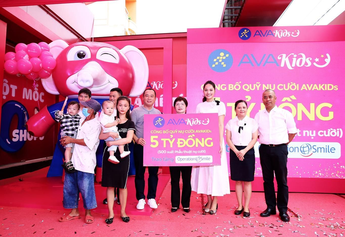 avakids trao tang quy tu thien thong qua operation smile