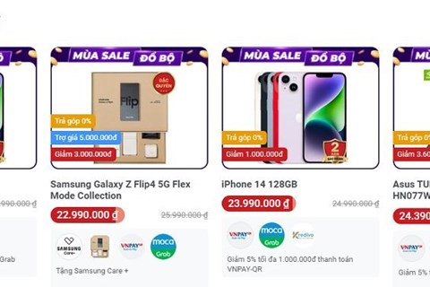 Smartphone cao cấp giảm giá sâu dịp cuối năm