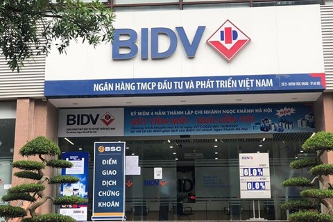 Ngân hàng BIDV liên tục lập thêm quỹ đầu tư cổ phiếu và bất động sản