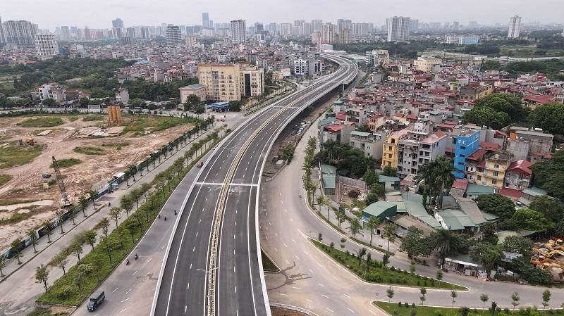 dự án đường trên cao Mai Dịch - Bắc Hồ Linh Đàm