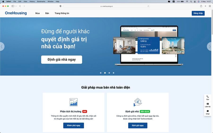 ONEHOUSING ra mắt công cụ định giá nhà, thúc đẩy minh bạch hóa thị trường bất động sản 2