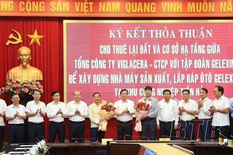 Tập đoàn Geleximco đầu tư xây dựng nhà máy ô tô gần 19.000 tỷ đồng ở Thái Bình