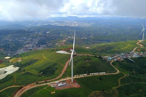 Lâm Đồng chấp thuận đầu tư 2 dự án nhà máy điện gió nghìn tỷ