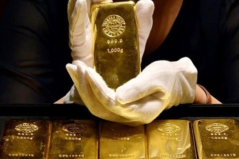 Giá vàng đồng loạt tăng mạnh, cao nhất thêm 450.000 đồng/lượng