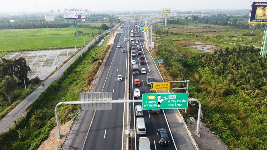 Cao tốc Trung Lương - Mỹ Thuận thu hơn 2 tỷ đồng/ngày