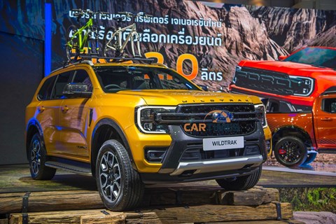 Ford Everest trình làng phiên bản Wildtrak tại BIMS 2023: sử dụng động cơ V6, chờ ngày về Việt Nam