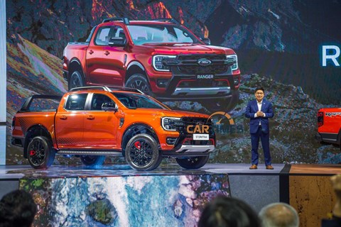 Ford Ranger Stormtrak 2023 lộ diện tại BIMS 2023, chờ ngày về Việt Nam