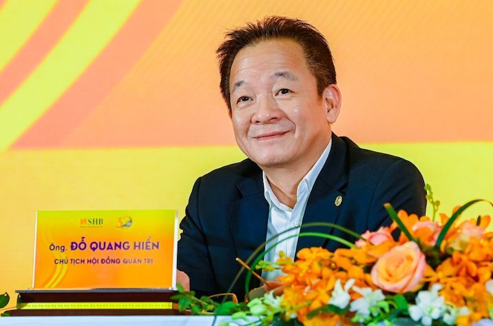 Ông Đỗ Quang Hiển, Chủ tịch SHB