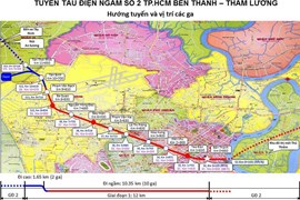 Đề xuất kéo dài thời gian xây dựng tuyến metro Bến Thành - Tham Lương đến năm 2030