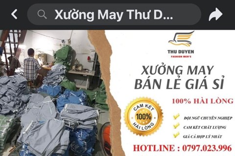 Chuyển cơ quan điều tra vụ bán hàng giả nhãn hiệu Under Armour trên mạng xã hội