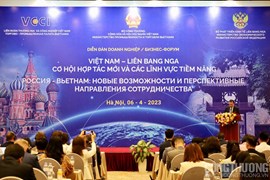 Diễn đàn doanh nghiệp “Việt Nam - Liên bang Nga": Cơ hội hợp tác mới và các lĩnh vực tiềm năng”