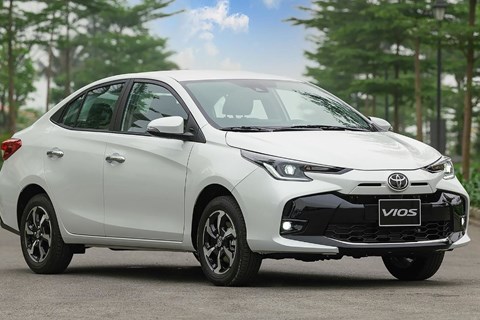 Toyota Vios 2023 chính thức ra mắt, giá từ 479 triệu đồng