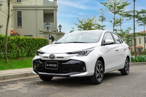 Toyota Vios 2023 giá từ 479 triệu đồng, 3 phiên bản: nhiều nâng cấp nhưng giá hợp lý