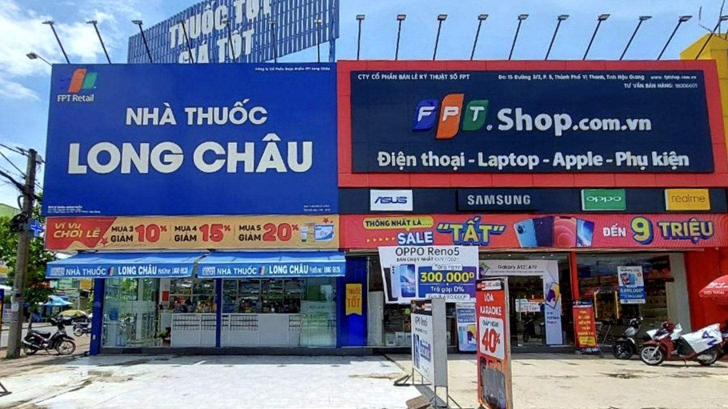 FPT Retail chuỗi FPT Shop và chuỗi Long Châu