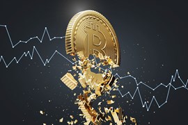 Giá Bitcoin "rà phanh" sát 25.000 USD
