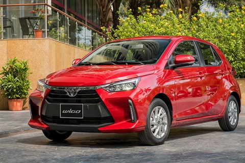 Bảng giá xe Toyota tháng 6/2023: Wigo 2023 ra mắt thị trường Việt, giá từ 360 triệu đồng