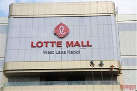 Cận cảnh siêu dự án Lotte Mall Hà Nội 600 triệu USD sắp khai trương