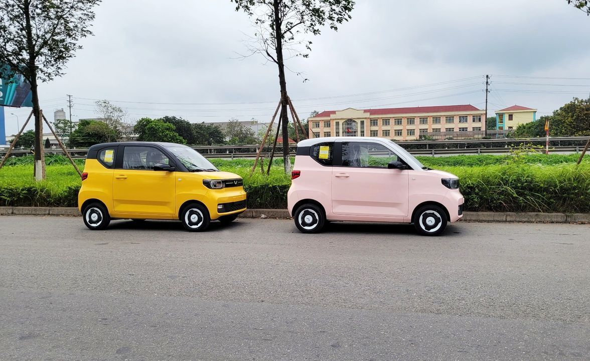 Wuling HongGuang Mini EV đã được bắt gặp trên đường phố Việt Nam thời gian gần đây