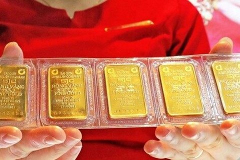 Giá vàng trong nước nhích lên mức 67,2 triệu đồng