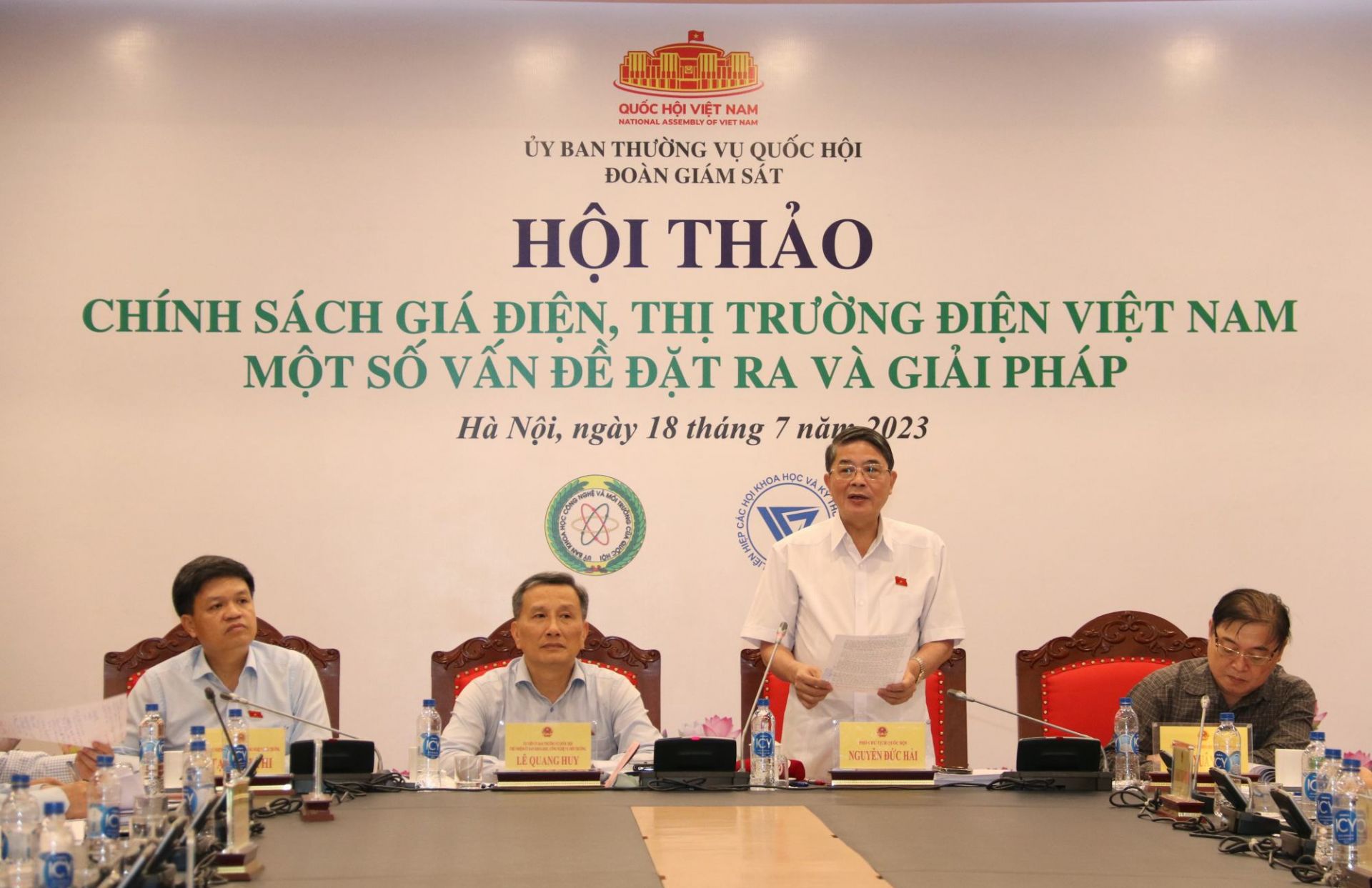 Phó Chủ tịch Quốc hội Nguyễn Đức Hải