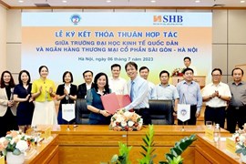 SHB và NEU - Đại học Kinh tế Quốc Dân ký kết tăng cường hợp tác