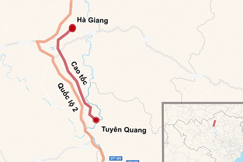 Cân đối vốn để cao tốc Tuyên Quang - Hà Giang về đích đúng tiến độ