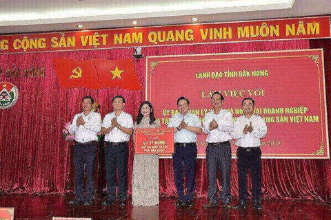 Đắk Nông thúc đẩy động lực phát triển công nghiệp bô xít