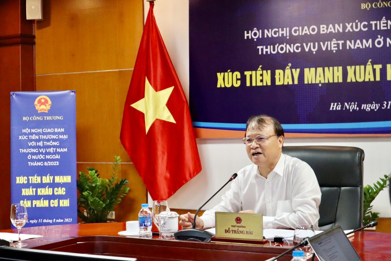 Xúc tiến đẩy mạnh xuất khẩu các sản phẩm cơ khí