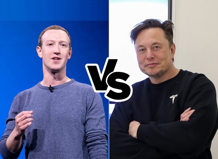 Elon Musk và Mark Zuckerberg