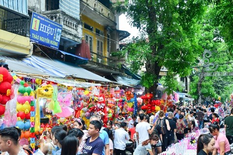 Hà Nội cấm 6 tuyến phố phục vụ lễ hội Trung thu Phố cổ
