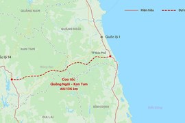 Đề nghị bổ sung cao tốc Quảng Ngãi - Kon Tum vào quy hoạch mạng lưới đường bộ thời kỳ 2021 – 2030